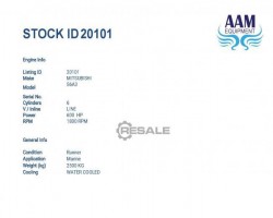Maschine: MITSUBISHI S6A3 Motoren