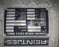 Maschine: REINTJES WVS 430 Ratio 2,32:1 Motoren