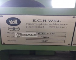 Maschine: E.C.H WILL ROTEX – TRI Vollautomatisches Übungsbuchgerät.