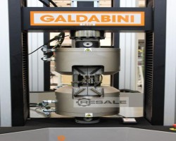 Maschine: GALDABINI QUASAR 600 kN Zugprüfmaschine / Universalprüfmaschine