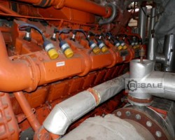 Maschine: WAUKESHA/ ZANTINGH GROEP 910 kVA Blockheizkraftwerke (BHKW)