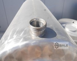 Maschine:  1.200 L V2A Lagertanks