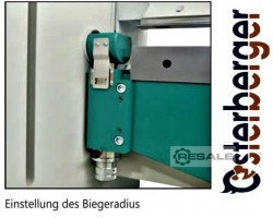 Maschine: OSTERBERGER EAM 3100/3-CNC Schwenkbiegemaschinen