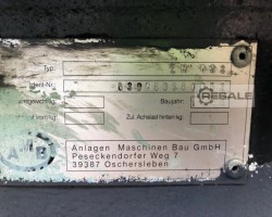 Maschine: AMB ZM 632 Zweiwellenzerkleinerer