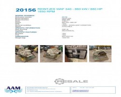 Maschine: REINTJES WAF 540 Motoren