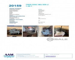 Maschine: TWIN DISC MG 509 U Motoren