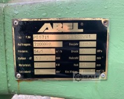 Maschine: ABEL HOCHDRUCKPUMPE Hochdruckpumpe PC57.1 Pumpen