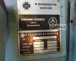 Maschine: BUSSMANN HPM200/S Hydraulische Säulengestellpressen