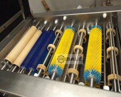 Maschine: JEROS 9020 Blechputzmaschinen