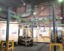 Maschine: CARL STAHL 250kg Hängekrananlage mit Standkonstruktion