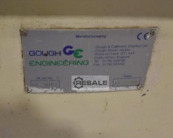 Maschine: GOUGH ENGENEERING Winkelbecherwerk Elevator, Stetigförderer