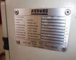 Maschine: ARBURG Allrounder Spritzgiessmaschinen