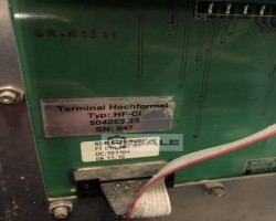 Maschine: MIWE HF-CI MUCS Steuerung Display