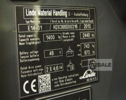 Maschine: LINDE E 14 