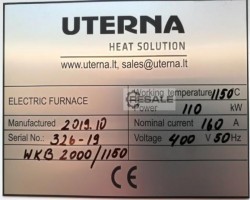 Maschine: AB Furnace 1200 Hydraulische Pressen