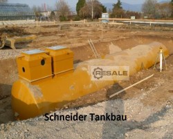 Maschine:  80m³ Stahltank / Erdtank / Zisterne