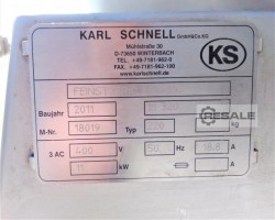 Maschine: KARL SCHNELL M320 Kutter und Vakuumkutter