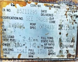 Maschine: CATERPILLAR 3306 Dieselgeneratoren