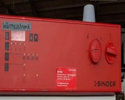 Maschine: BINDER Wärmeschrank 