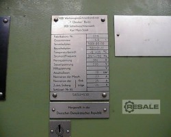 Maschine: WMW HECKERT SA 5 U x 630 Zylinderschleifmaschinen