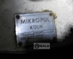 Maschine: MIKROPUL type 3SCB Mühlen