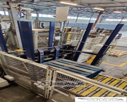 Maschine: KRONES PALLETIZER PRESS UNIVERSAL Palettenbelader