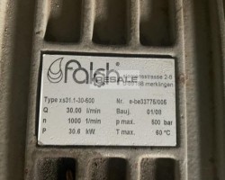 Maschine: FALCH S500-30E-C Hochdruckreiniger