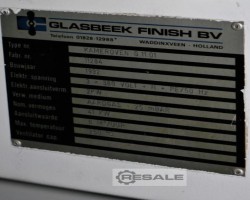 Maschine: GLASBEEK Gas Type G.11.01 Härteöfen Kammerofen