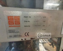 Maschine: GäMMERLER KL511/1 + KL 513/1 Kompensations-Stacker