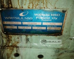 Maschine: WARTSILA 18V32LN Generatoren