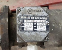 Maschine: ERAG SKF Getriebemotor