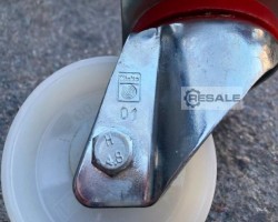 Maschine: WICKE diam. wheel: ca. 80 mm Schwerlastrolle