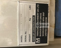 Maschine: MAZAK VTC 20 B CNC Bearbeitungszentren