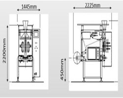 Maschine: EISENHUTH VC 380 Servo Vertikale Schlauchbeutelmaschinen