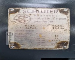 Maschine: SCHLüTER MGA 6 Alligatorscheren