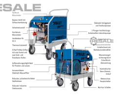 Maschine: DYNAJET Trolley 800me/400V/50Hz/63A Hochdruckreiniger