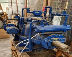 Maschine: KUMERA NORGEAR KV1V-DB Winkelgetriebe, 2,4:1 für BowThruster