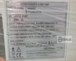 Maschine: PLANMED Nuance Excel - DIGITAL Mammographiegerät