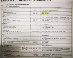 Maschine: OKUMA MX-45 VAE CNC Werkzeugfräsmaschinen