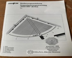 Maschine: MAFFEL ERIKA DGA 900 Doppelgehrungsanschlag
