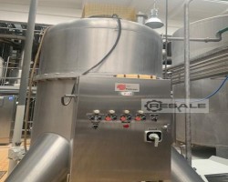 Maschine: PADOVAN 20 m2 Rotierender horizontaler Scheibenfilter