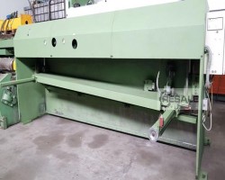 Maschine: TRUMPF-PRIMETZHOFER PTSE 40-6 Tafelscheren (hydraulisch)