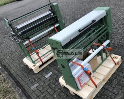 Maschine: PRAKMA 105 Klebemaschine + Walze