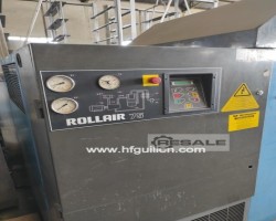 Maschine: WORTHINGTON CREYSSENSAC. ROLLAIR 75. ROLLAIR 75 DREHSCHRAUBEN-LUFTKOMPRESSOR