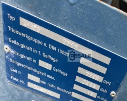 Maschine: THOFEHRN 3000 KG  Seilzug Seilwinde Hebezeug