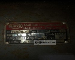 Maschine: ERMA GD 243 Bürstenschleifmaschinen