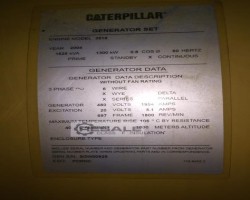 Maschine: CATERPILLAR G3516B LE Gasgeneratoren