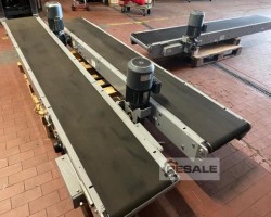 Maschine: VAN DER LANDE  Gurtförderer Förderband Gurtband