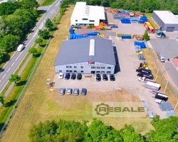 Maschine: BLT ca. 19,60 lfm, H: 650cm, Palettenregale