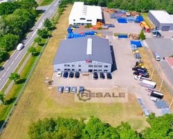 Maschine: BLT ca. 11,20 lfm, H: 650cm Palettenregale